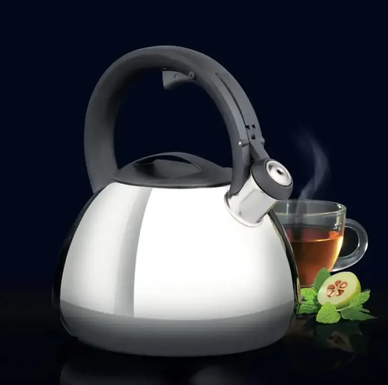 AMBITION BERRY Czajnik z gwizdkiem 2,6 l / stal nierdzewna