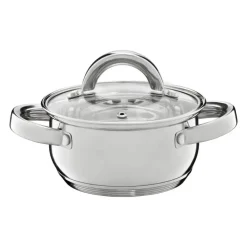 AMBITION BERRY Garnek z pokrywką 14 cm 1,1 l / stal nierdzewna