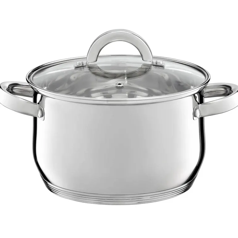 AMBITION BERRY Garnek z pokrywką 16 cm 1,9 l / stal nierdzewna
