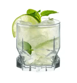 AMBITION DIAMOND Komplet 6 szklanek niskich 325 ml / szkło