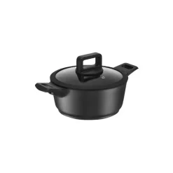 AMBITION ENZO Garnek z pokrywką 18 cm / powłoka nieprzywierająca ILAG ULTIMATE / aluminium