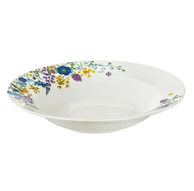AMBITION FIORI Talerz głęboki 23 cm / porcelana