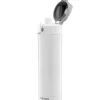 AMBITION GLOSSY Kubek termiczny 420 ml biały / stal nierdzewna