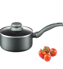AMBITION GRAPHITE Rondel z pokrywką 16 cm / 1,2 l / aluminium