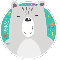 AMBITION JUNIOR TEDDY Mata stołowa okrągła 33,5 cm
