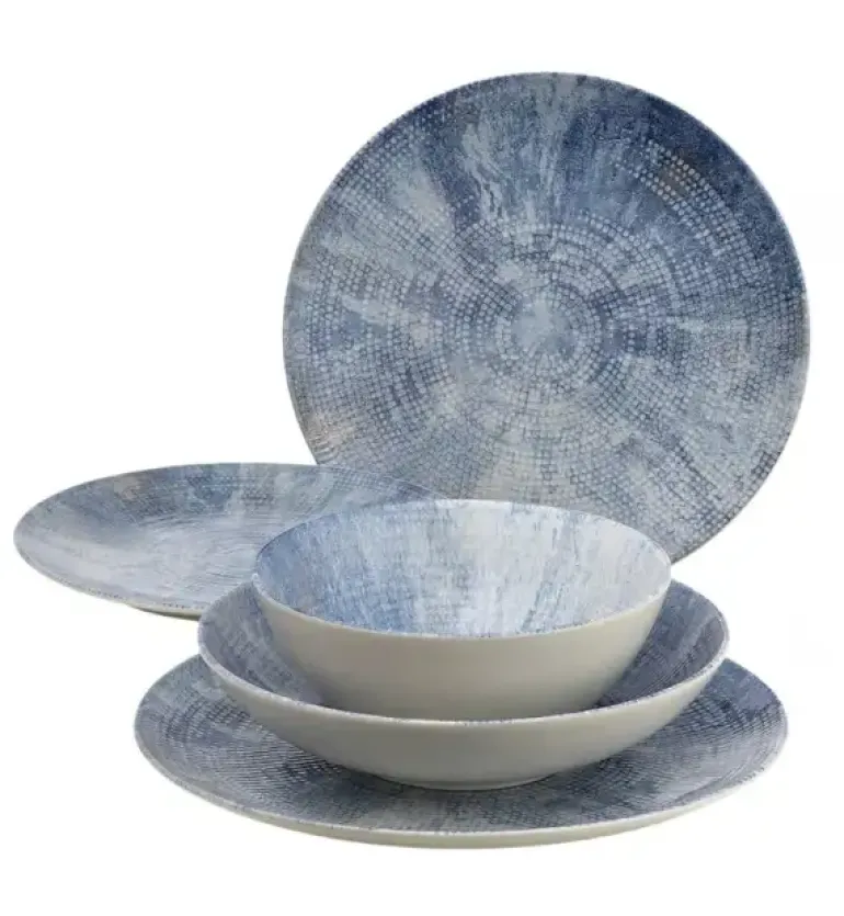 AMBITION LAGOON Talerz głęboki do zupy 21 cm / Reactive Glaze