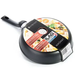 AMBITION MAGNAT Patelnia aluminiowa 24 cm / powłoka ILAG Non-Stick Premium / INDUKCJA