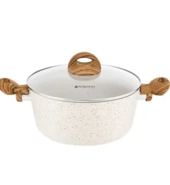 AMBITION NATURE Garnek aluminiowy 2,2 l z powłoką nieprzywierającą 20 cm / indukcja