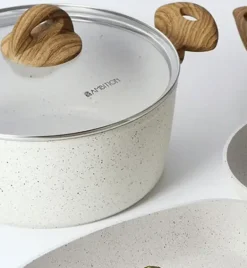 AMBITION NATURE Garnek aluminiowy 4 l z powłoką nieprzywierającą 24 cm / indukcja