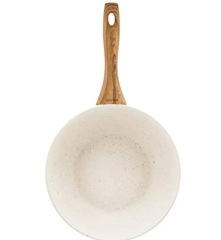AMBITION NATURE Komplet Patelnia 20 cm + Wok 26 cm / indukcja