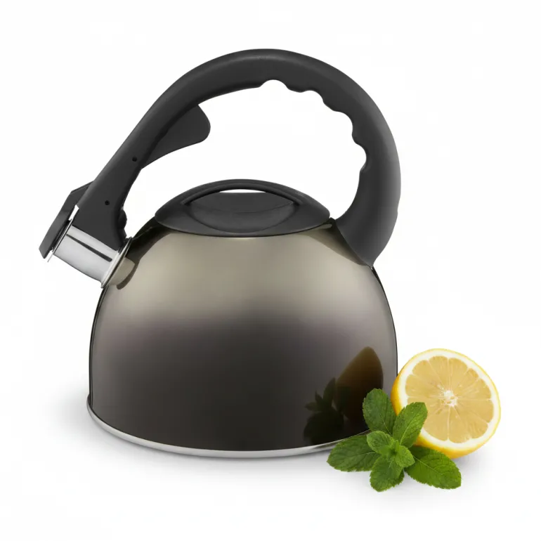 AMBITION OMBRE GREY Czajnik z gwizdkiem 1,75 l / indukcja