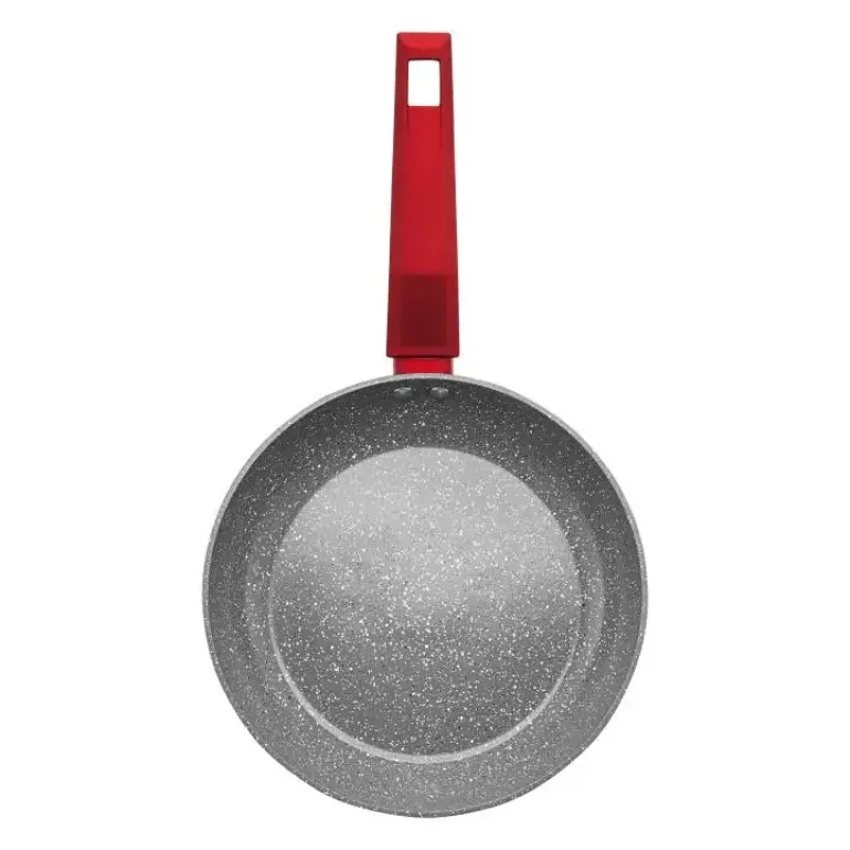 AMBITION OMBRE RED Patelnia 20 cm / aluminium / indukcja