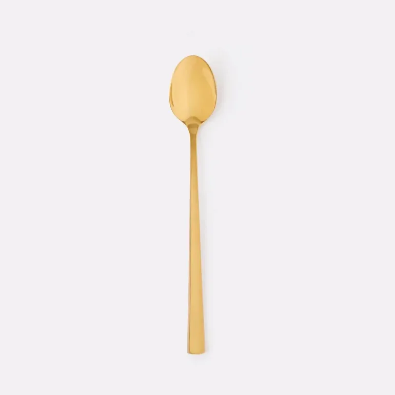 AMBITION PRATO Komplet 6 łyżeczek do deserów 18,5 cm / pudełko / 6 osób / złoty