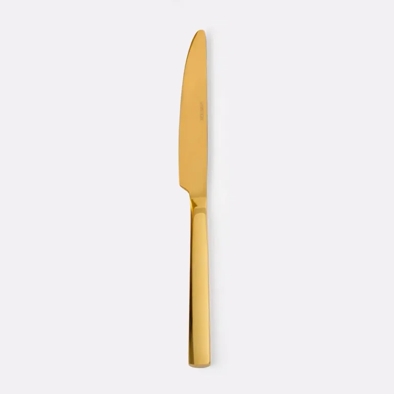 AMBITION PRATO Sztućce Komplet 72+21 el dla 18 osób / pudełko / złote