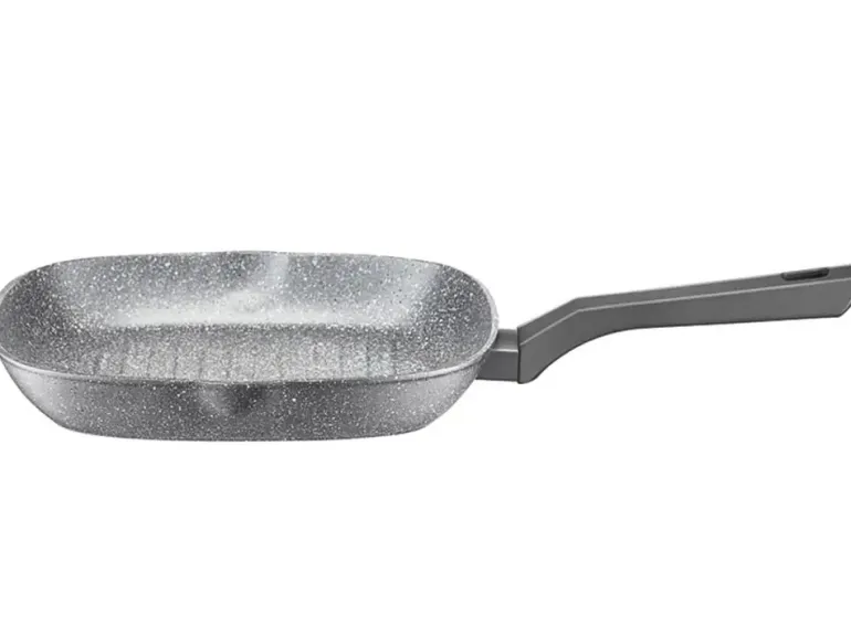 AMBITION SILVERSTONE Patelnia grillowa z powłoką Qualum Basic Stone Edition 26 cm