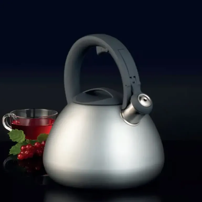 AMBITION SILVERY Czajnik 2,6 l srebrny / indukcja