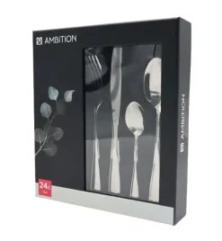 AMBITION STILO Sztućce Komplet 48 el pudełko / 12 osób