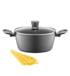 AMBITION VERSO Garnek z pokrywą 28 cm / 6,7 l / aluminium / indukcja