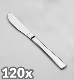 AMEFA ATLANTIC Sztućce UE 120x Nóż stołowy LUZ / połysk
