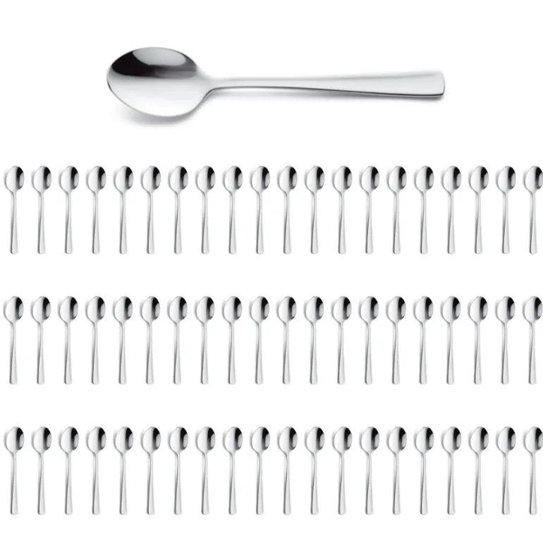 AMEFA ATLANTIC Sztućce UE 60x Łyżeczka do herbaty 13,8 cm stal 18/10
