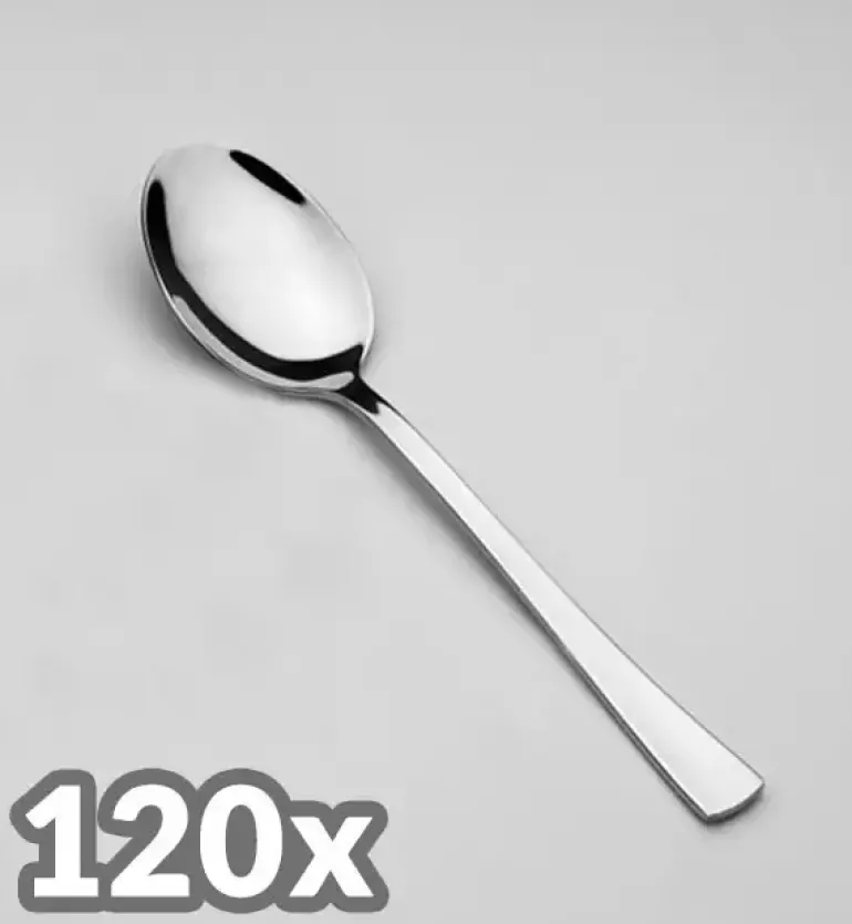 AMEFA ATLANTIC Sztućce UE 120x Łyżka stołowa LUZ / połysk