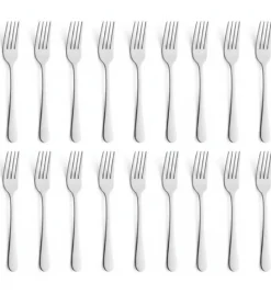 AMEFA AUSTIN Sztućce UE 18x Widelec stołowy 20,6 cm stal 18/0