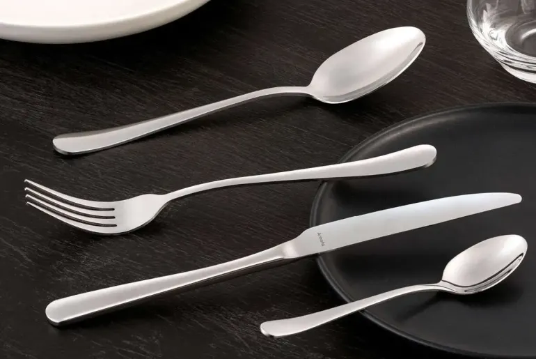 AMEFA AUSTIN Sztućce UE 100x Łyżeczka do herbaty 14,2 cm stal 18/0