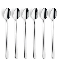 AMEFA AUSTIN Sztućce UE 6x Łyżeczka do latte 20,5 cm stal 18/0