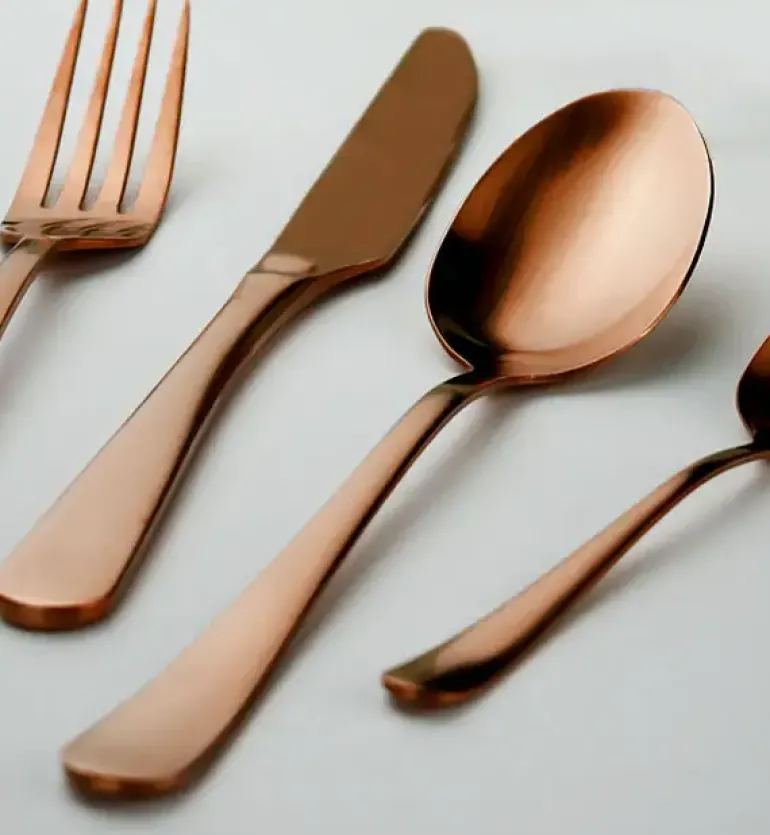 AMEFA AUSTIN VINTAGE Sztućce UE 48 el pudełko / 12 os RETRO STYL / miedziane / wieczysta gwarancja