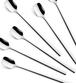 AMEFA BLISS Sztućce UE 12 x Łyżeczka do latte 20,3 cm / połysk / stal nierdzewna 18/0