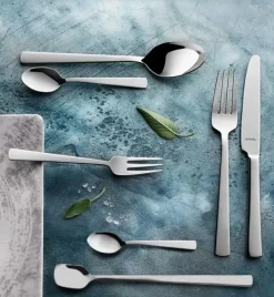 AMEFA BLISS Sztućce UE 60 x Łyżeczka do herbaty 13,3 cm / połysk / stal nierdzewna 18/0