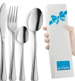 AMEFA BOLOGNA Sztućce UE Komplet 24 el pudełko składane / 6 os / połysk