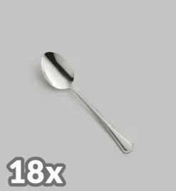 AMEFA BOLOGNA Sztućce UE 18x Łyżeczka do herbaty LUZ / połysk