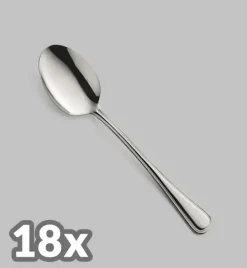 AMEFA BOLOGNA Sztućce UE 18x Łyżka obiadowa LUZ / połysk