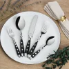 AMEFA COUNTRY Sztućce UE 18x Widelec obiadowy 22,6 cm luzem stal 18/0 RETRO STYL