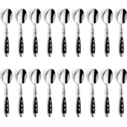AMEFA COUNTRY Sztućce UE 18x Łyżka obiadowa 22,6 cm luzem stal 18/0 RETRO STYL