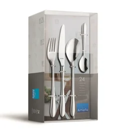 AMEFA CUBA Sztućce 24 el / 6 os w pudełku TB / stal nierdzewna 18/10