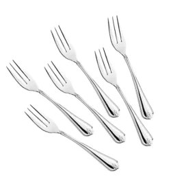 AMEFA DUKE Sztućce UE 60x Widelczyk do ciasta 14,8 cm luzem stal 18/10 RETRO STYL