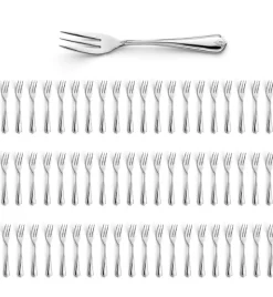 AMEFA DUKE Sztućce UE 60x Widelczyk do ciasta 14,8 cm luzem stal 18/10 RETRO STYL