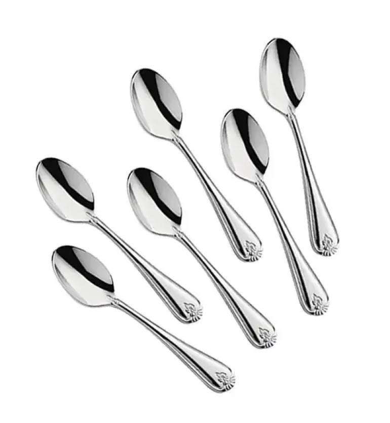 AMEFA DUKE Sztućce UE 6x Łyżeczka do herbaty 13,7 cm luzem stal 18/10 RETRO STYL