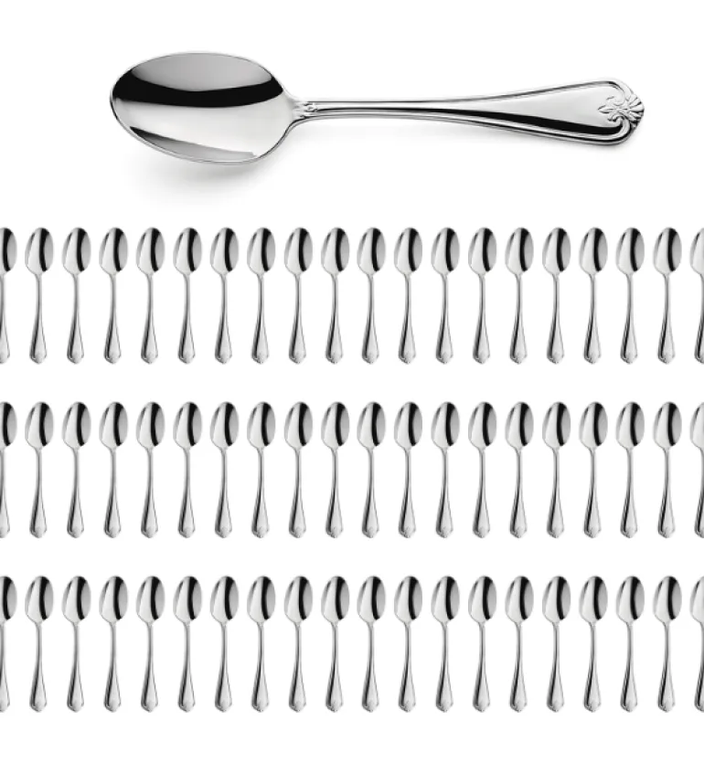 AMEFA DUKE Sztućce UE 60x Łyżka obiadowa 19,7 cm luzem stal 18/10 RETRO STYL