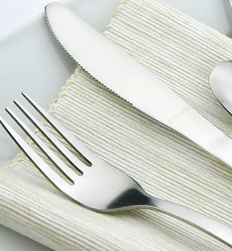 AMEFA PADOVA Sztućce UE 48 el PUDEŁKO składane / 12 os / połysk / wieczysta gwarancja