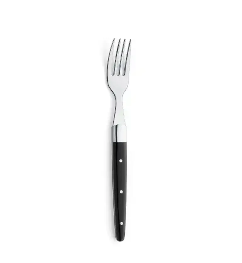 AMEFA ROYAL STEAK Sztućce UE / Widelec stekowy / czarny / sztućce luzem / Stal nierdzewna