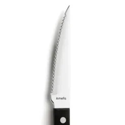 AMEFA Sztućce UE / PIZZA Komplet 6x Nóż stekowy stal 13/0, na zawieszce