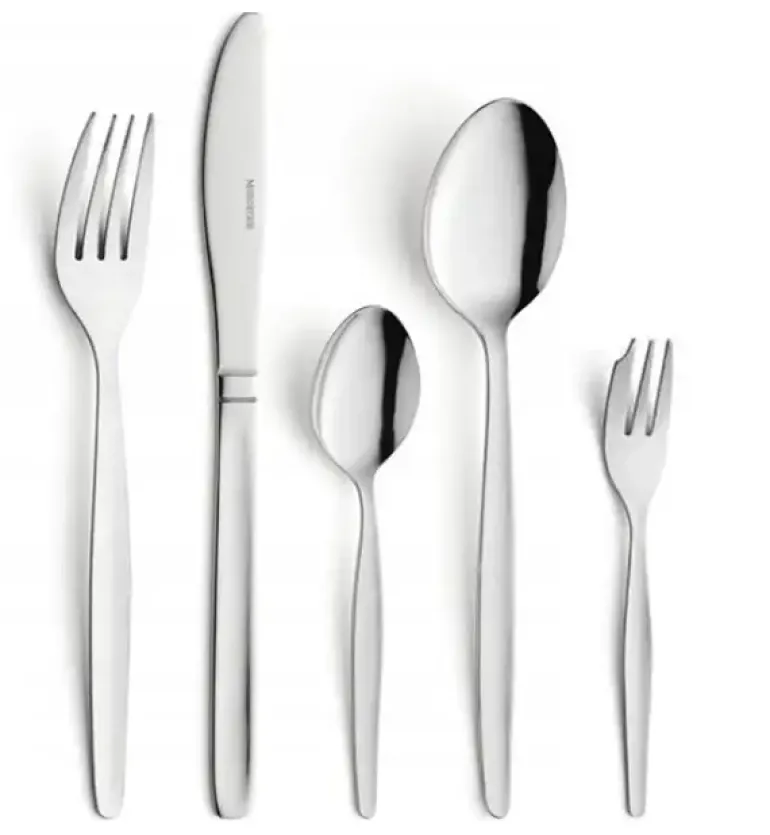 AMEFA Sztućce UE / SCANDINAVE Komplet sztućce 60 el dla 12 os luzem | stal 18/0 sztućce dla gastronomii