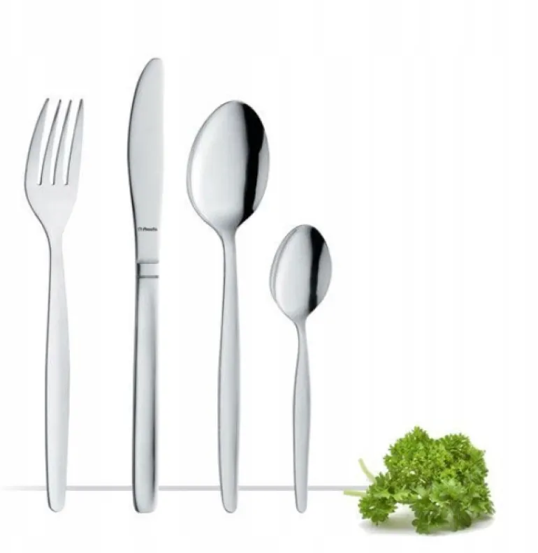 AMEFA Sztućce UE / SCANDINAVE Komplet sztućce 60 el dla 12 os luzem | stal 18/0 sztućce dla gastronomii