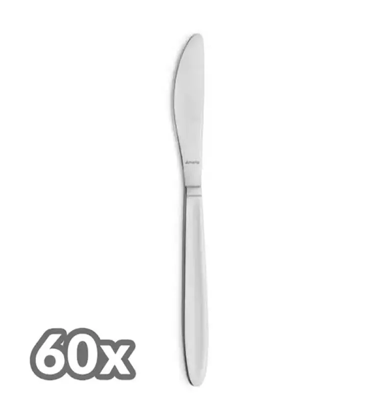 AMEFA Sztućce UE / SCANDINAVE 60x Nóż obiadowy / stal 13/0 luz