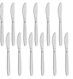 AMEFA Sztućce UE / SCANDINAVE 12x Nóż obiadowy / stal 13/0 luz