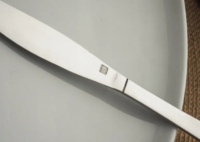 AMEFA Sztućce UE / SCANDINAVE 6x Nóż obiadowy / stal 13/0 luz