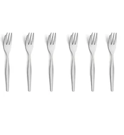 AMEFA Sztućce UE / SCANDINAVE 6x Widelczyk do ciasta | stal 18/0 sztućce dla gastronomii